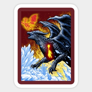 War of dragon Sticker